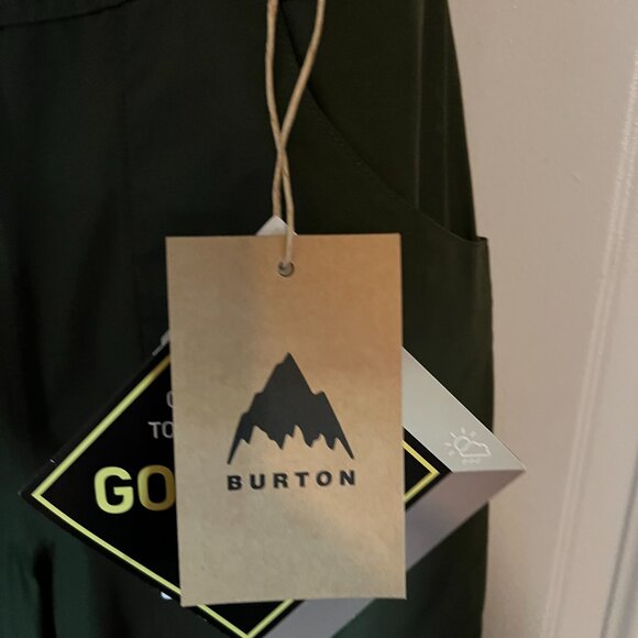 Burton Women’s Avalon Bib Pants – GORE-TEX – Forest Night – Size L - Picture 3 of 8